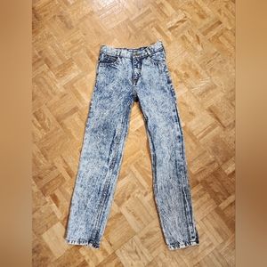 Vintage Boys Jonathan G 80s acid wash high rise jeans